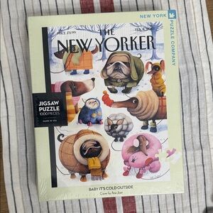 The New Yorker Jigsaw Puzzle - Baby It's Cold Outside - 1000 Pieces